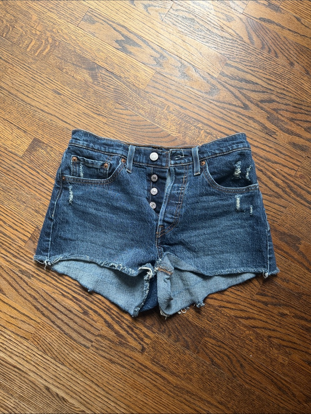 Levi’s 501 Blue Jean shorts